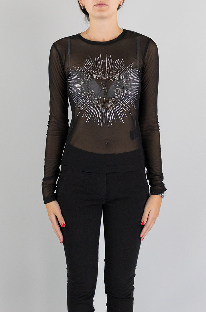 Maglia Patrizia Pepe Nero da Donna 8M1519 J134