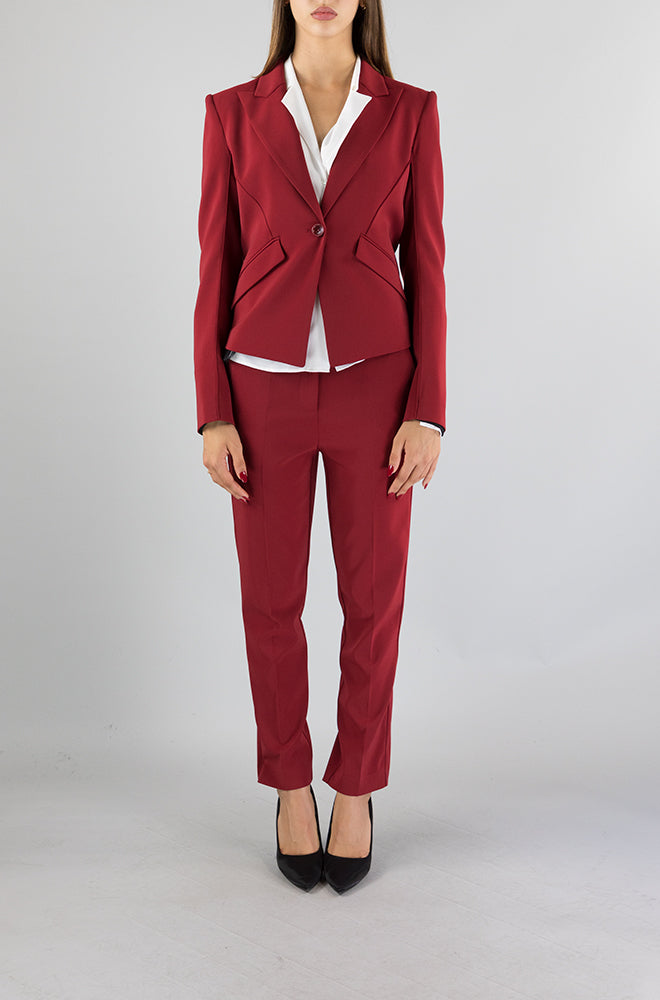 Pantalone Patrizia Pepe Martian Red da Donna 8P0545 A6F5