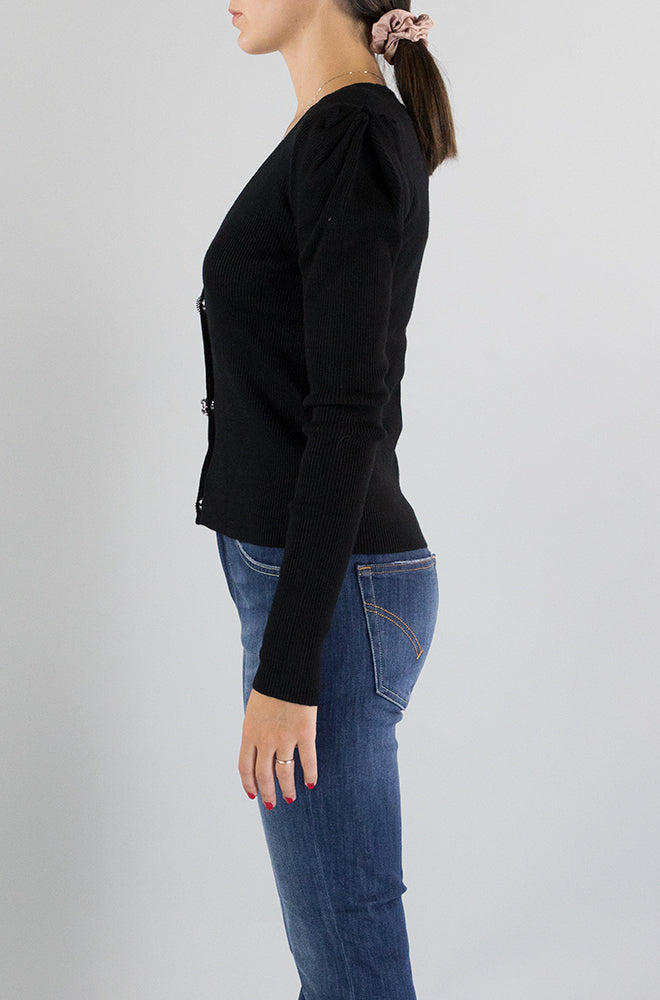 Maglia Liu Jo Nero da Donna CF3025MS49I