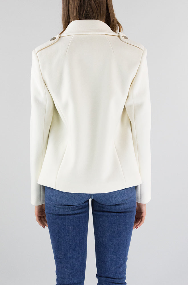 Cappotto Liu Jo Star White da Donna CF3038T3578