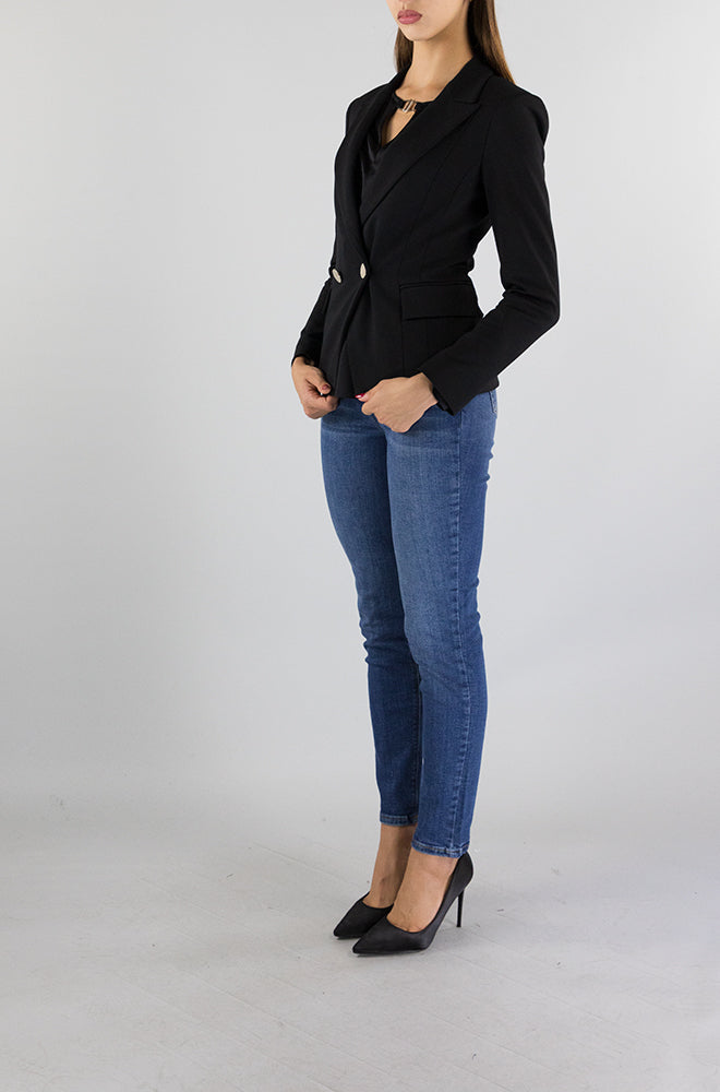 Giacca Liu Jo Nero da Donna CF3060J1857