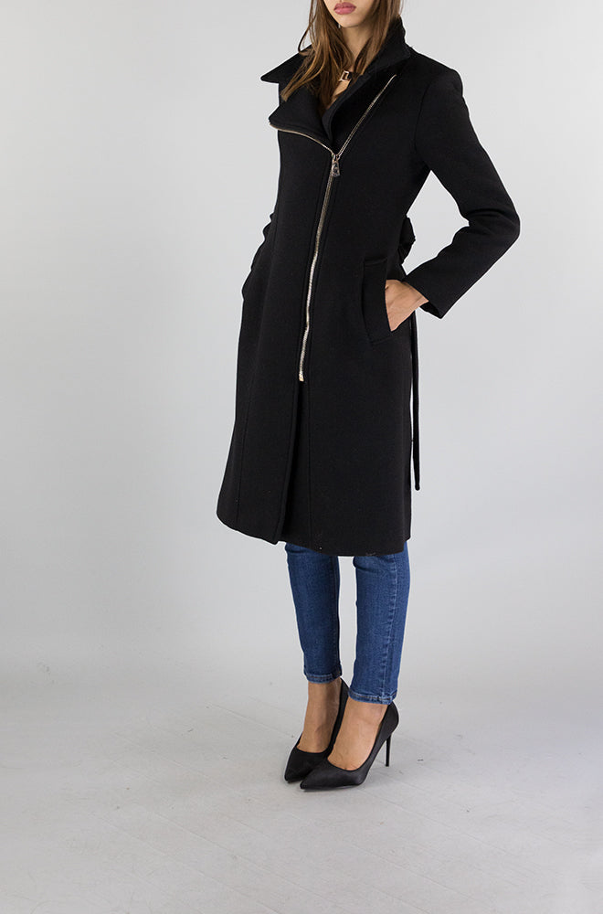 Cappotto Liu Jo Nero da Donna CF3116T3575