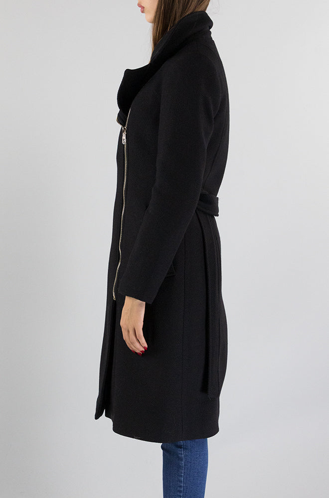 Cappotto Liu Jo Nero da Donna CF3116T3575