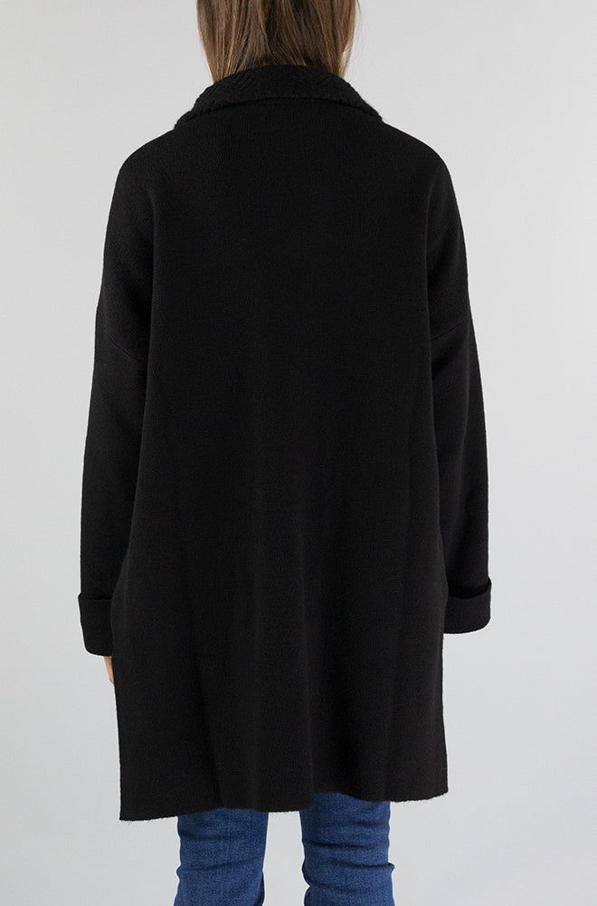 Cappotto Liu Jo Nero da Donna CF3369MA21A
