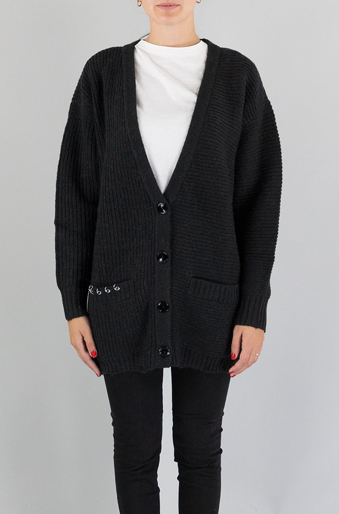 Maglia Patrizia Pepe Nero da Donna 2K0195 K138