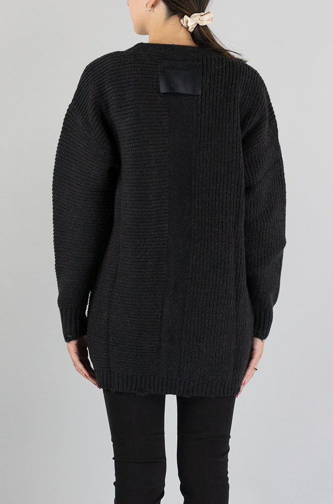 Maglia Patrizia Pepe Nero da Donna 2K0195 K138