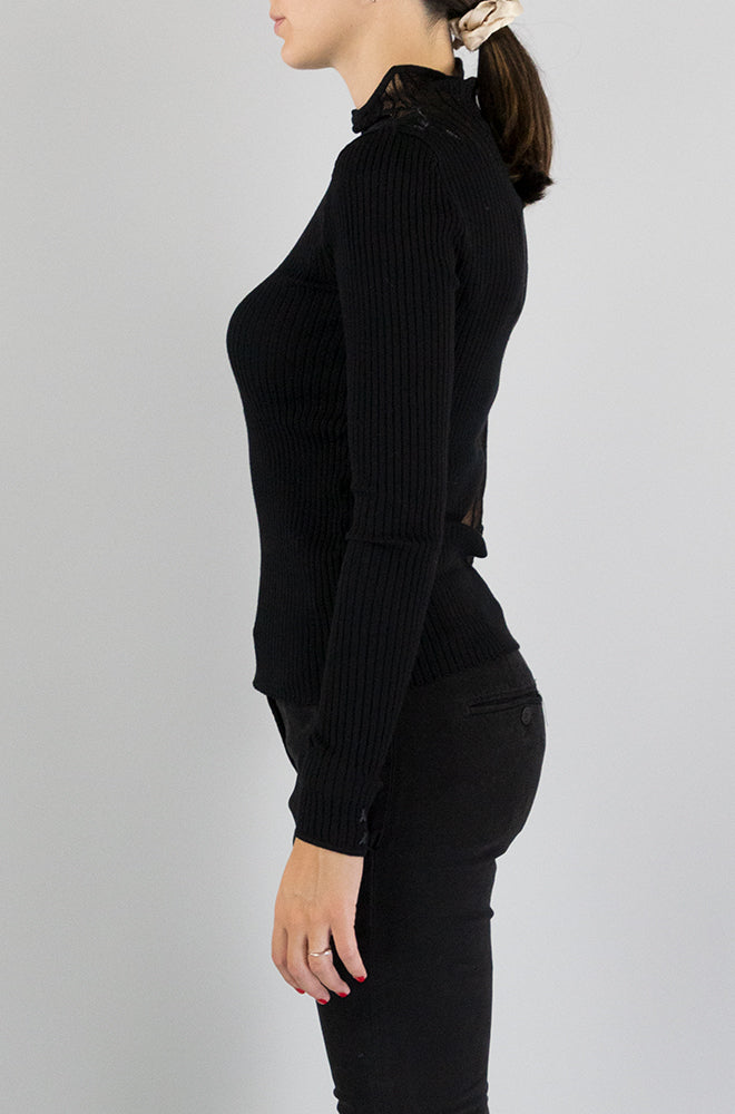 Maglia Patrizia Pepe Nero da Donna 2K0215 K903A