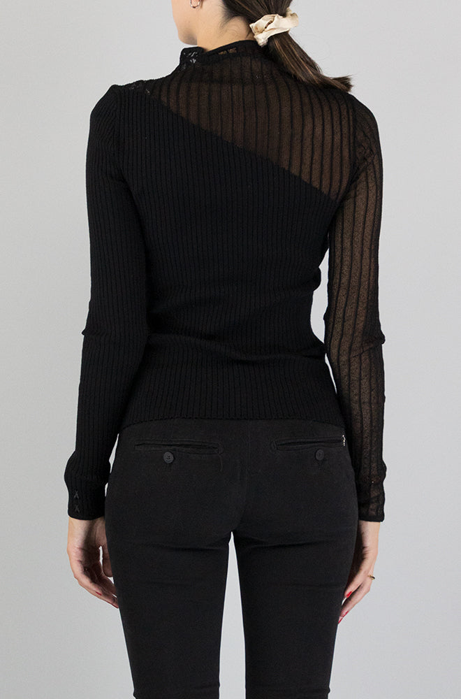 Maglia Patrizia Pepe Nero da Donna 2K0215 K903A