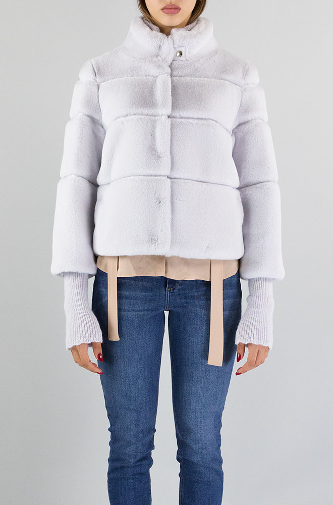 Giubbotto Patrizia Pepe White da donna 2O0107 E5T7