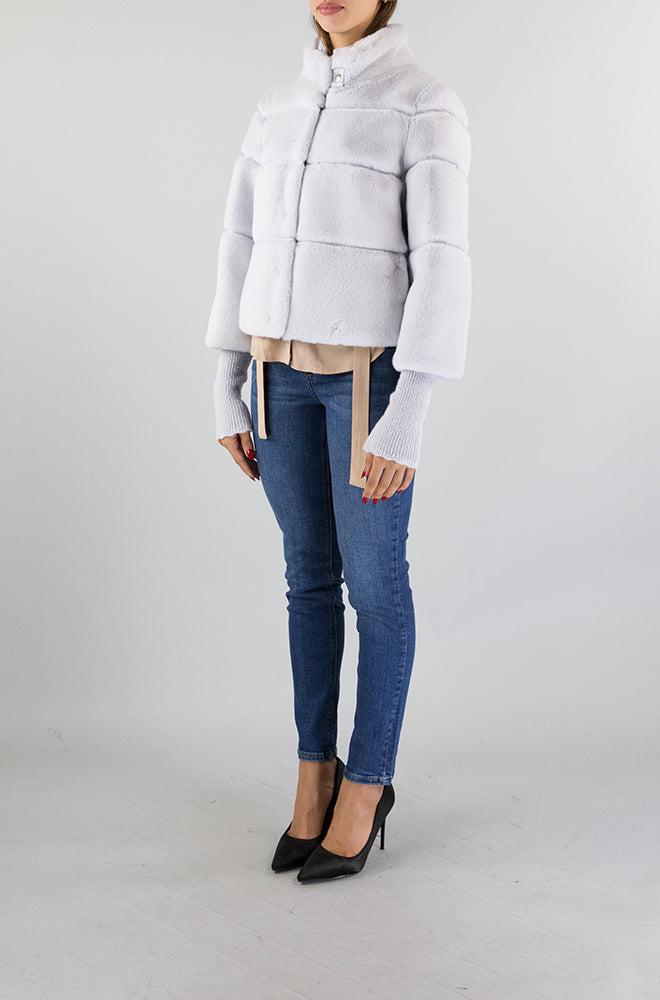 Giubbotto Patrizia Pepe White da donna 2O0107 E5T7