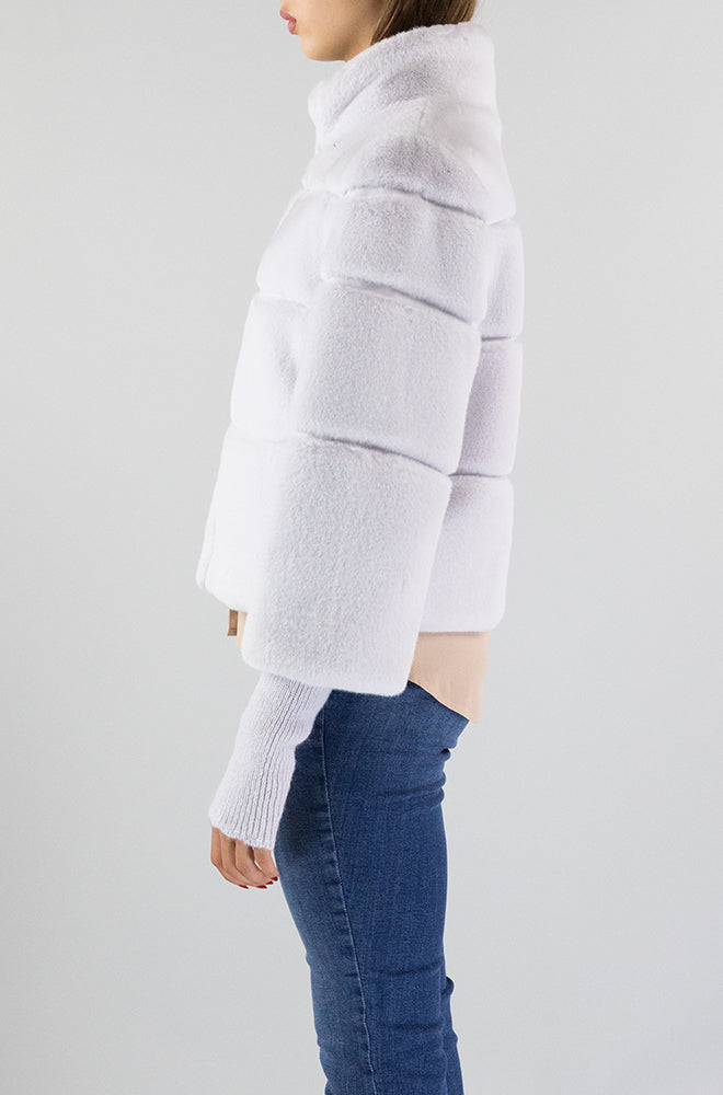 Giubbotto Patrizia Pepe White da donna 2O0107 E5T7