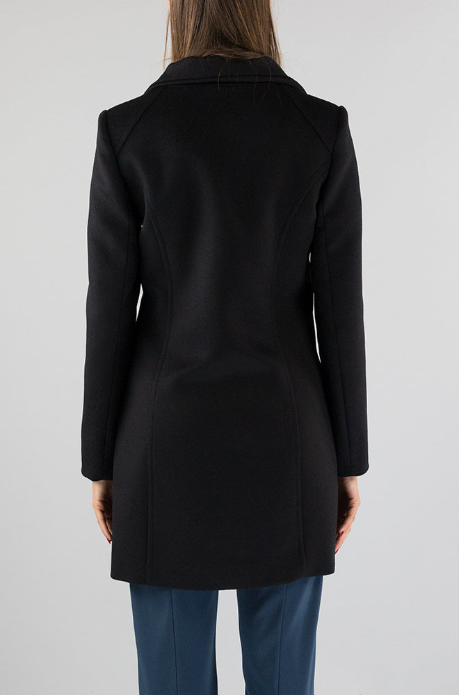 Cappotto Patrizia Pepe Nero da Donna 2O0117 A171