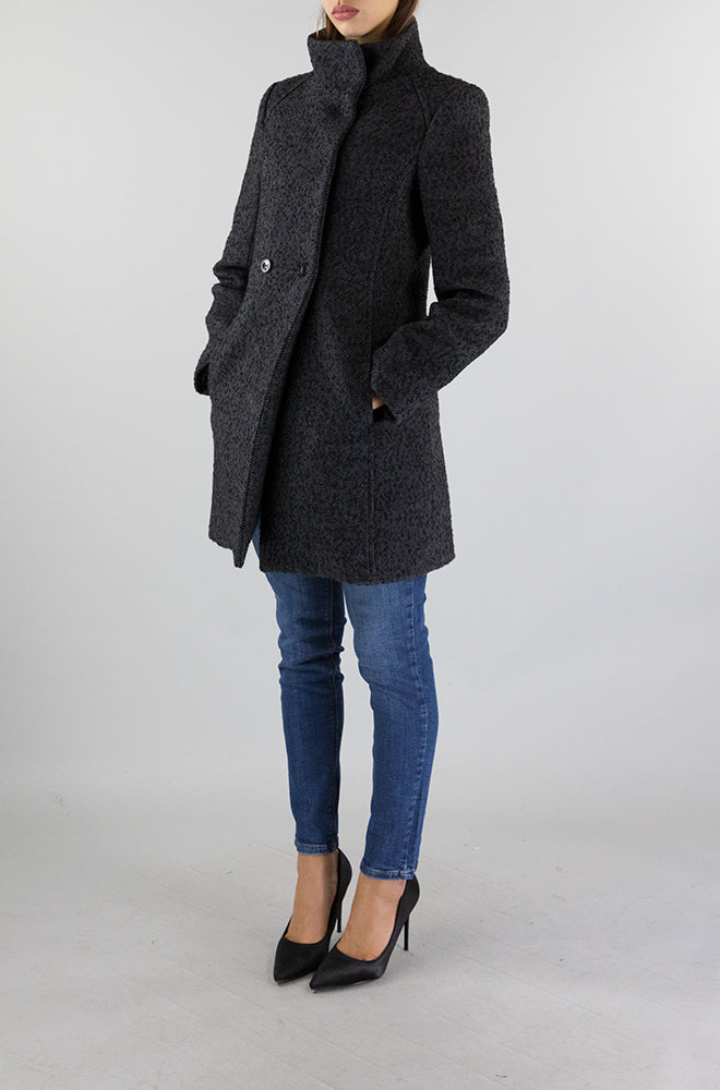 Cappotto Patrizia Pepe Nero da donna 2O0117 A946