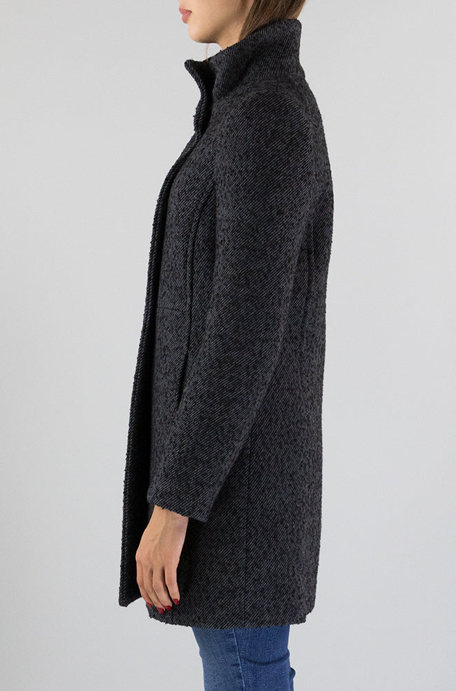 Cappotto Patrizia Pepe Nero da donna 2O0117 A946