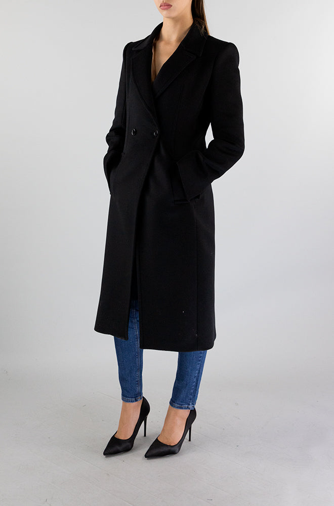 Cappotto Patrizia Pepe Nero da donna 2O0118 A171