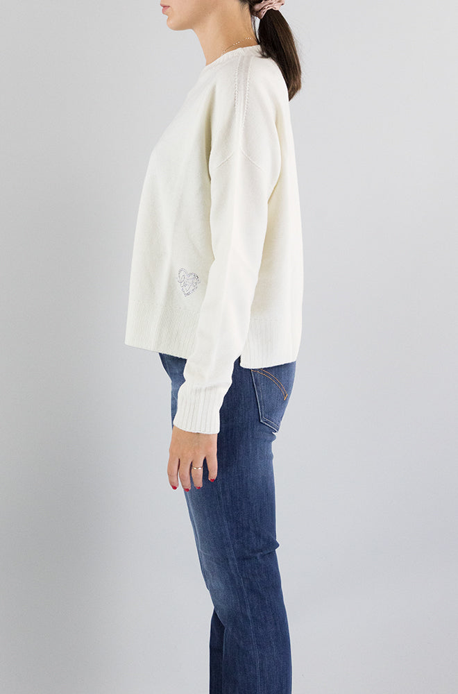 Maglia Liu Jo Bianco da Donna MF3019 MA09O