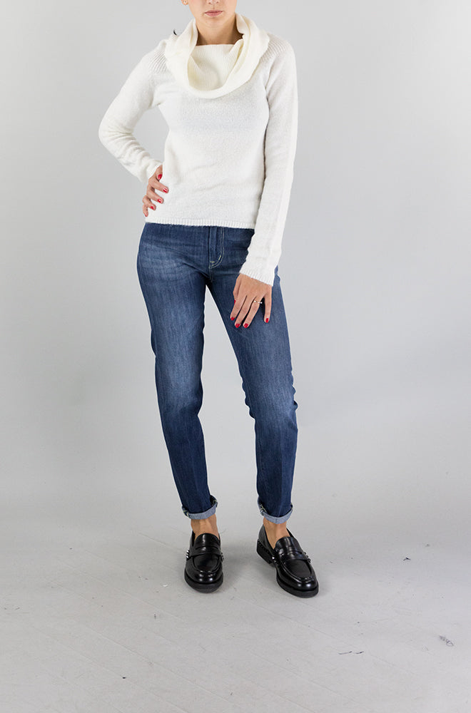 Maglia Liu Jo Bianco da Donna MF3298MA74N