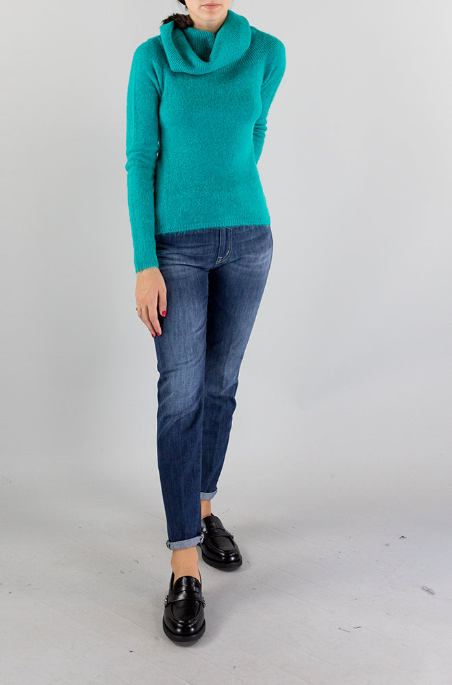 Maglia Liu Jo Verde da Donna MF3298MA74N