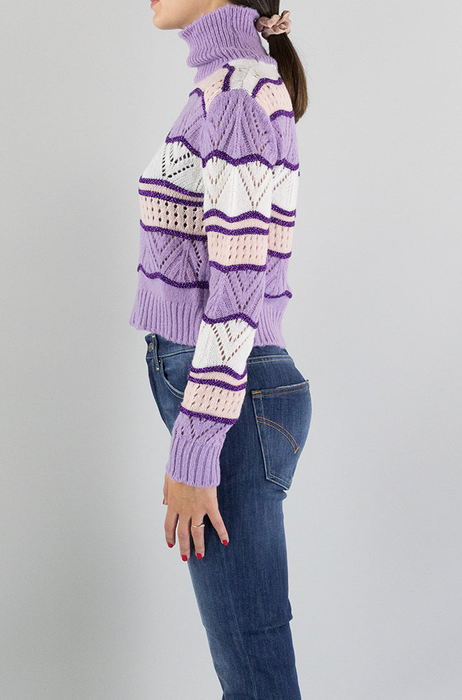 Maglia Liu Jo Violet da Donna MF3301MA25O