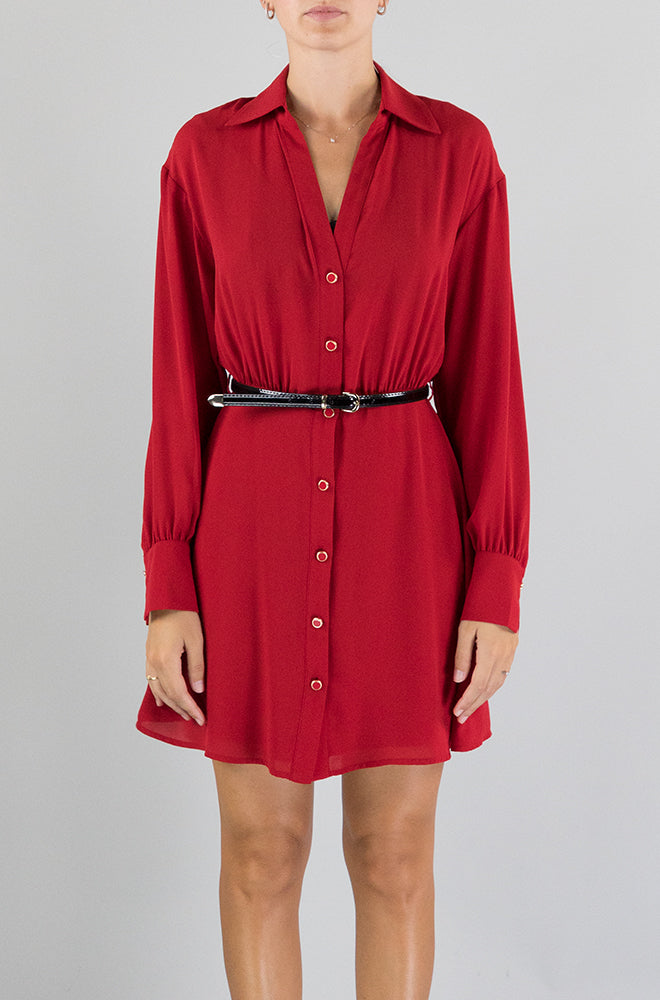 Abito Liu Jo Feel Rouge da Donna MF3374T0414