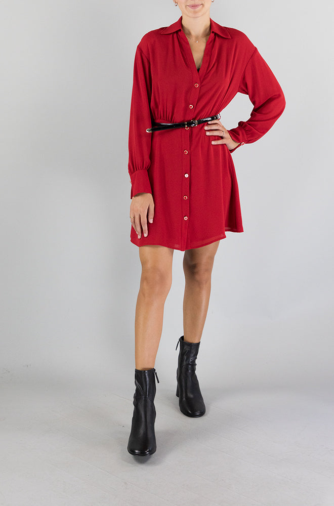 Abito Liu Jo Feel Rouge da Donna MF3374T0414