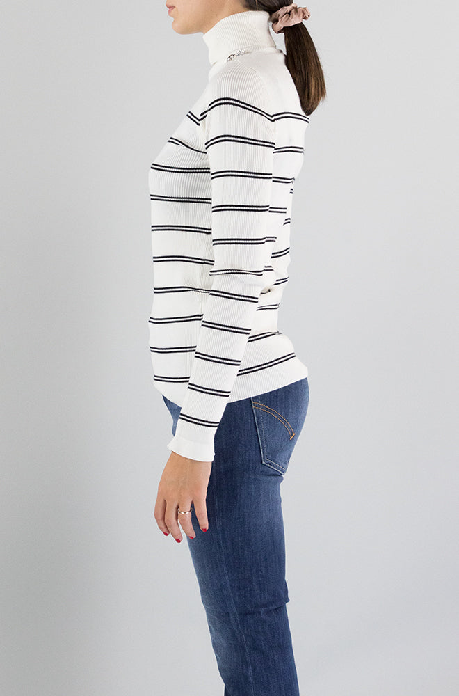 Maglia Liu Jo Bianco da Donna MF3002MS99E