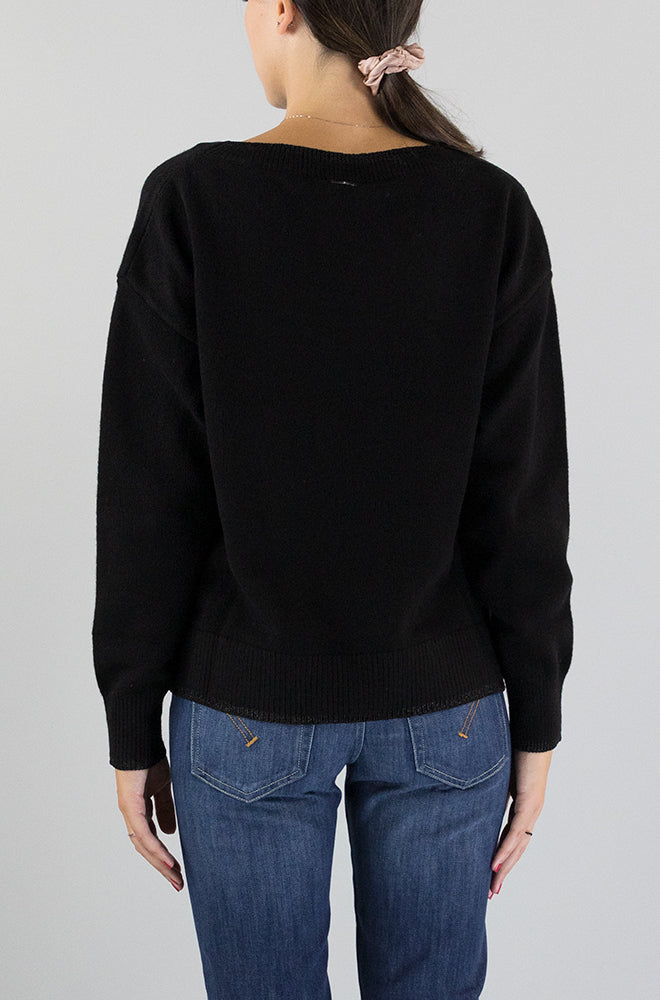 Maglia Liu Jo Nero da Donna MF3028MS009