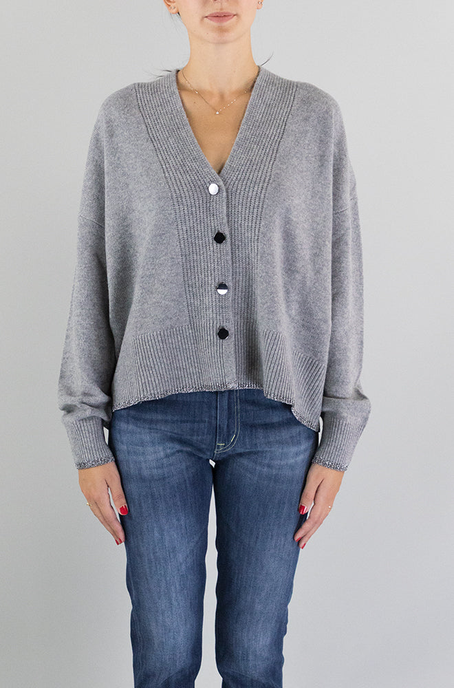 Maglia Liu Jo Grigio da Donna MF3030MS009
