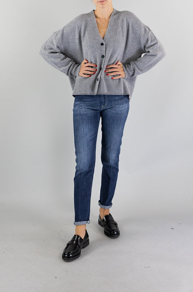 Maglia Liu Jo Grigio da Donna MF3030MS009
