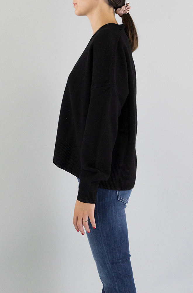 Maglia Liu Jo Nero da Donna MF3030MS009