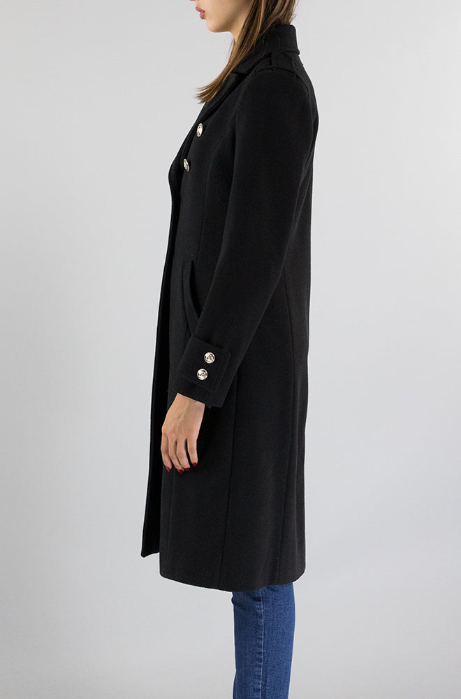Cappotto Liu Jo Nero da Donna MF3105T3200