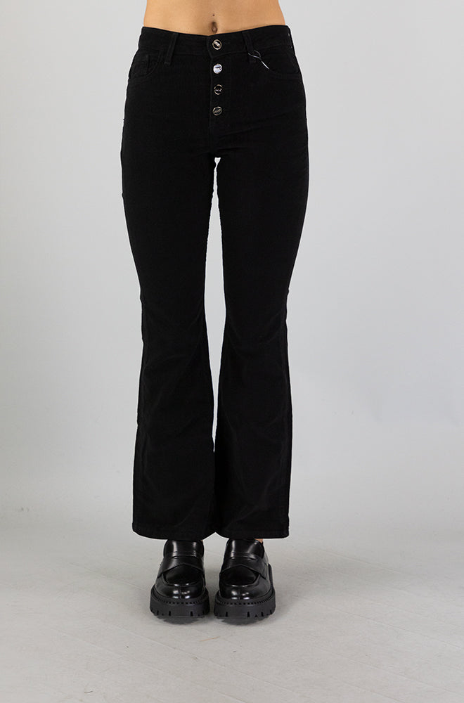Pantalone Liu Jo Nero da Donna MF3258T4416