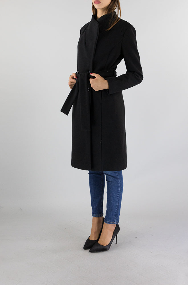 Cappotto Liu Jo Nero da Donna MF3417T3200