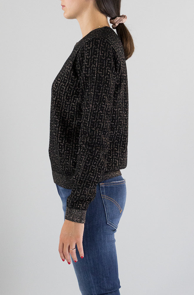 Maglia Liu Jo Nero da Donna MF3431MA49I