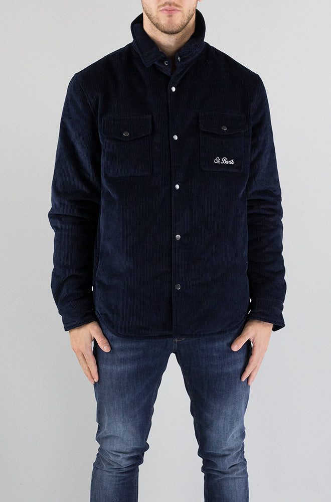 Giacca Mc2 Saint Barth 61 Blue da Uomo cha0001 00466e