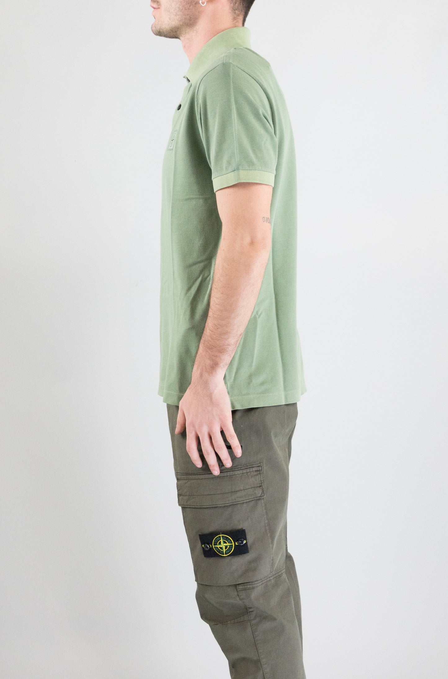 Polo Stone Island V0055 da Uomo k1s1522002scs0067