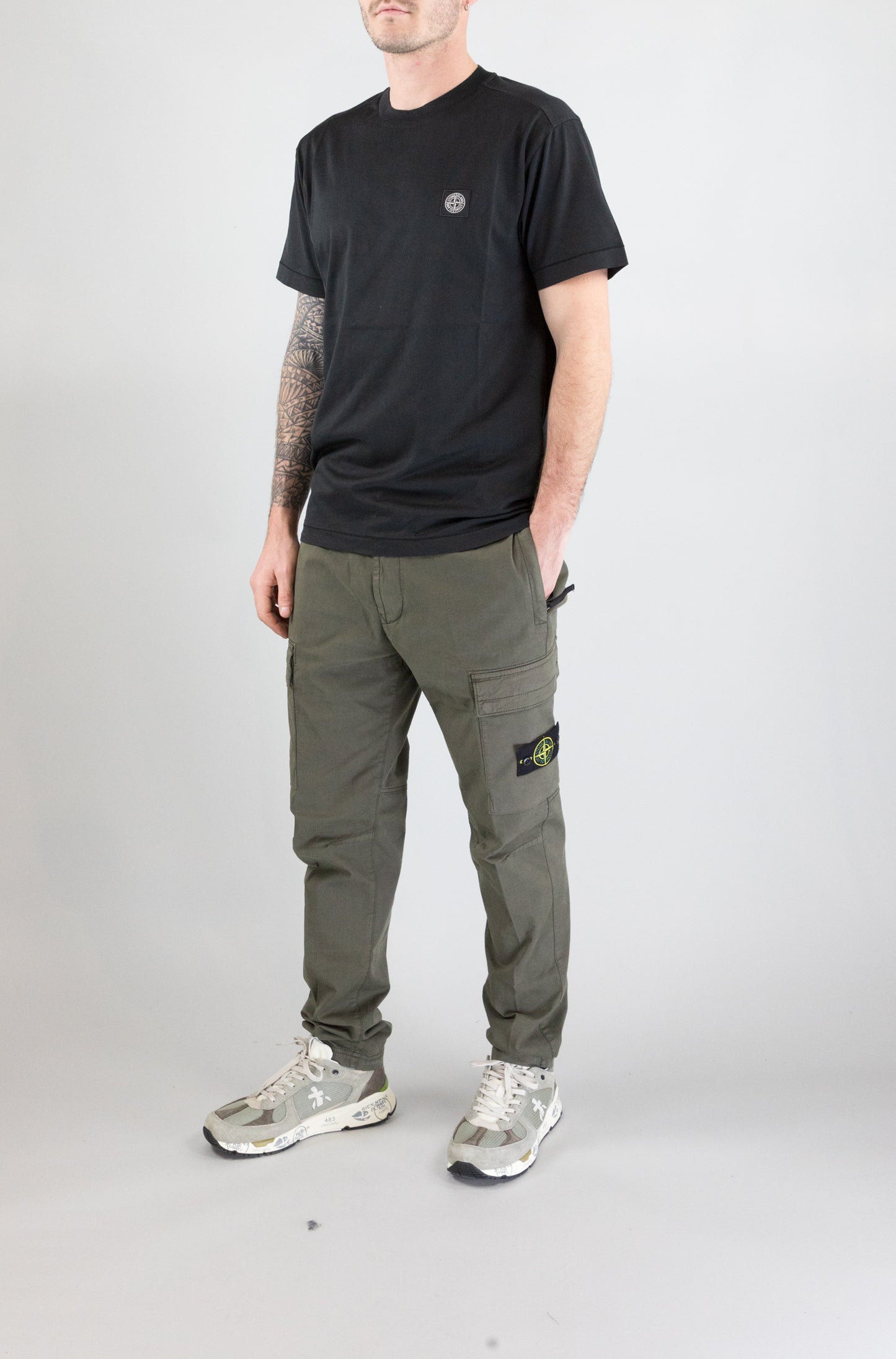 T-Shirt Stone Island V0029 da Uomo k1s152100039s0013