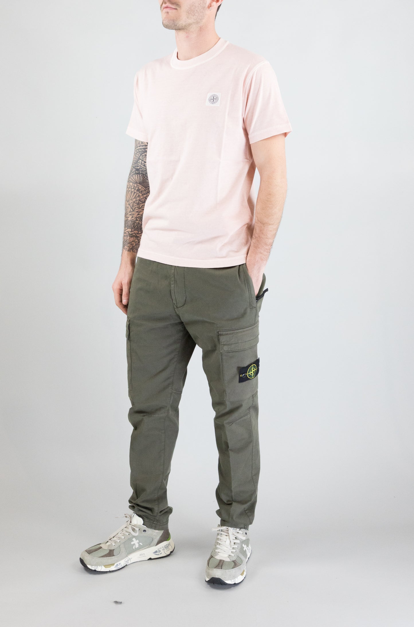 T-Shirt Stone Island V0182 da Uomo k1s152100237s0057