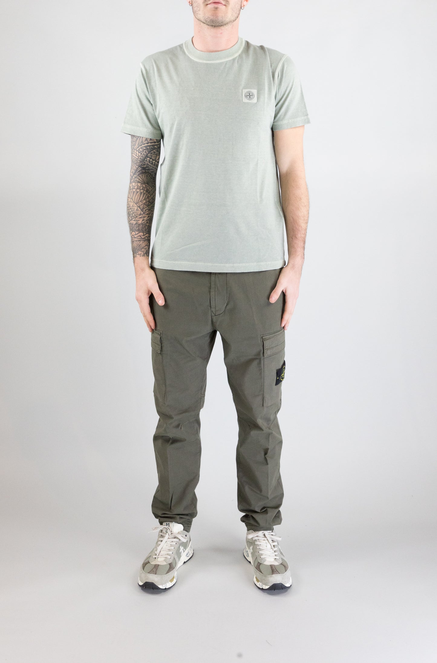 T-Shirt Stone Island V0155 da Uomo k1s152100237s0057