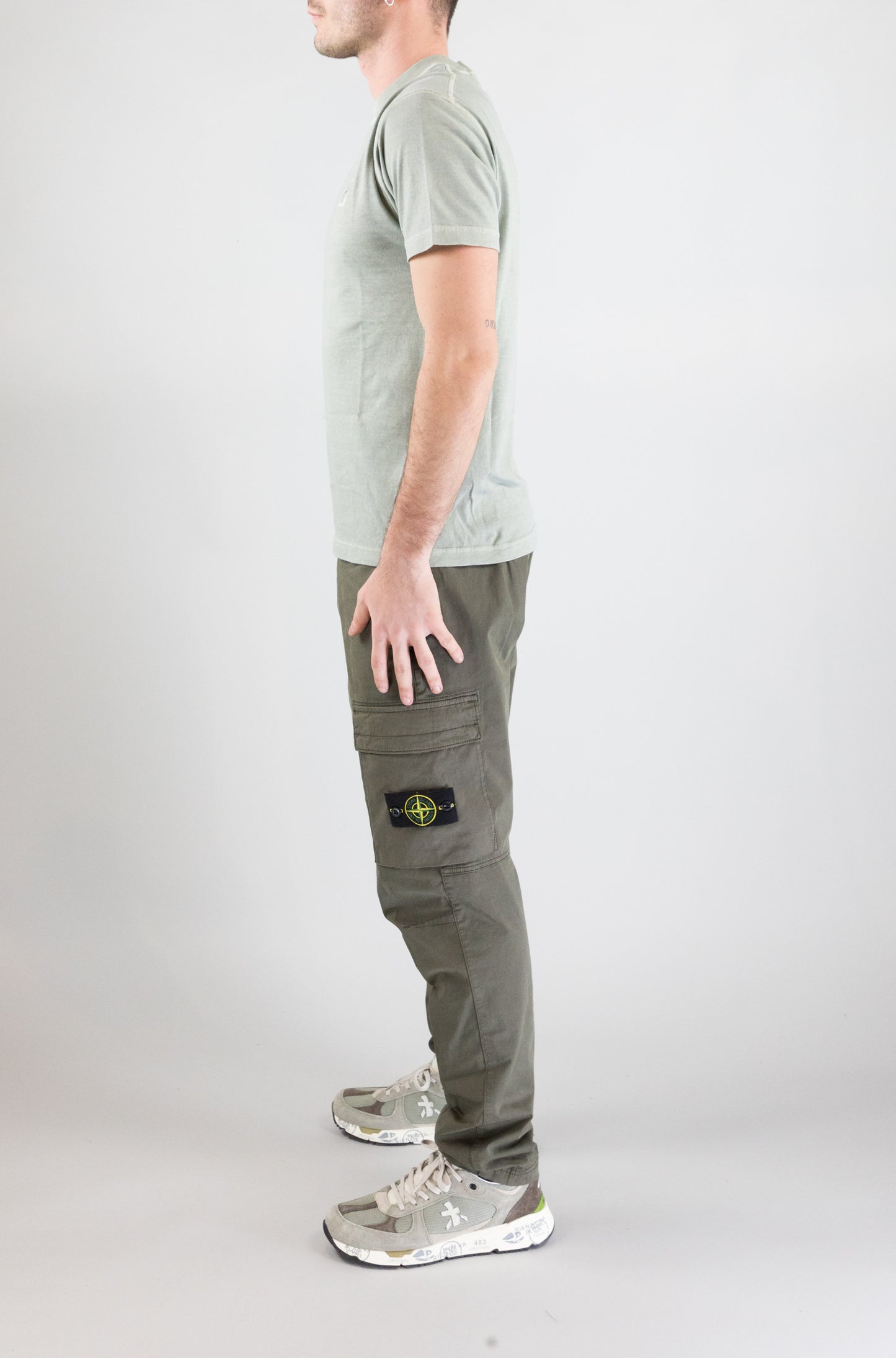 T-Shirt Stone Island V0155 da Uomo k1s152100237s0057