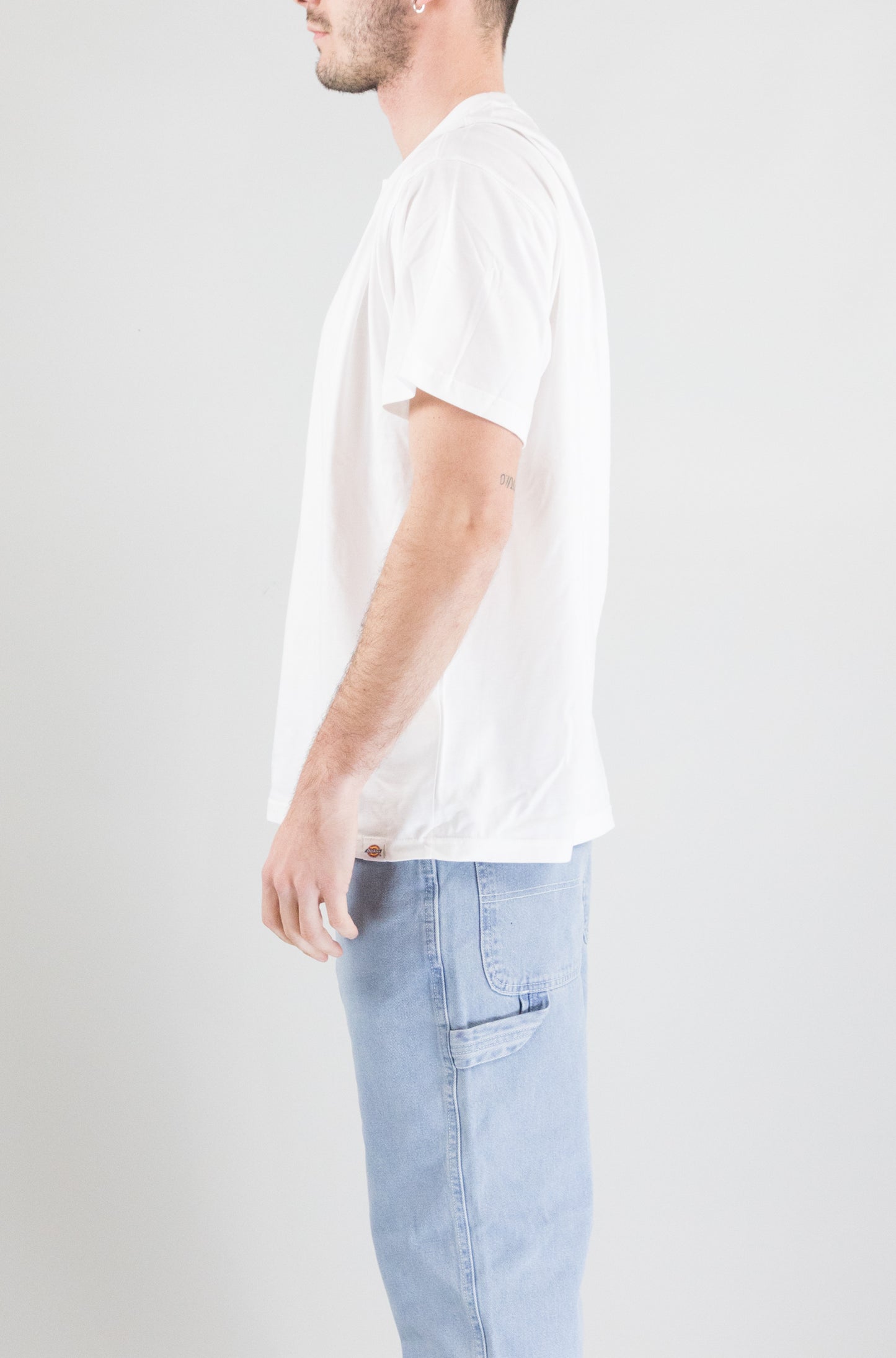 T-Shirt Dickies White da Uomo enterprise ss tee