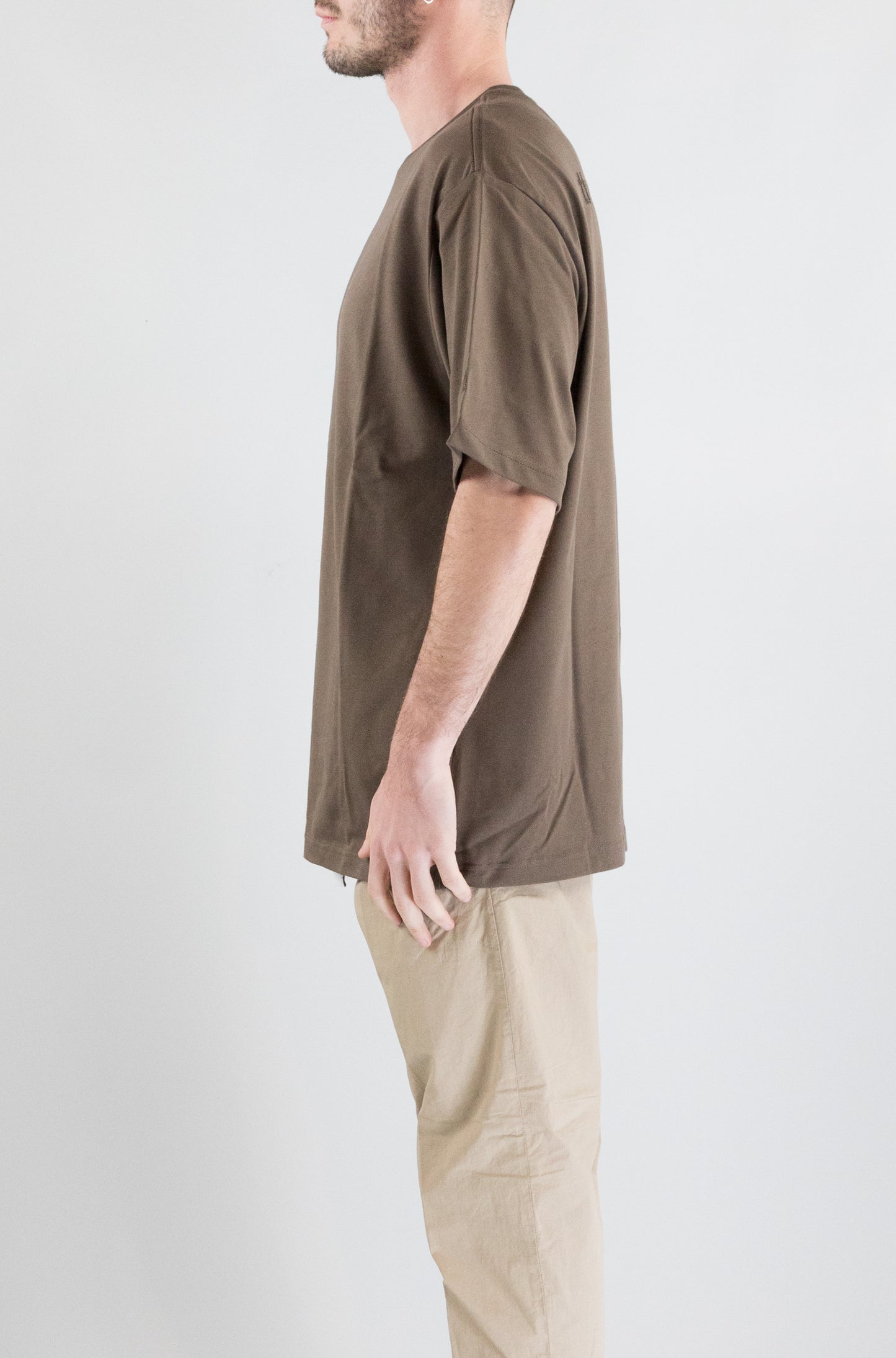 T-Shirt The North Face Smokey Brown da Uomo m ss logo rmst relaxed