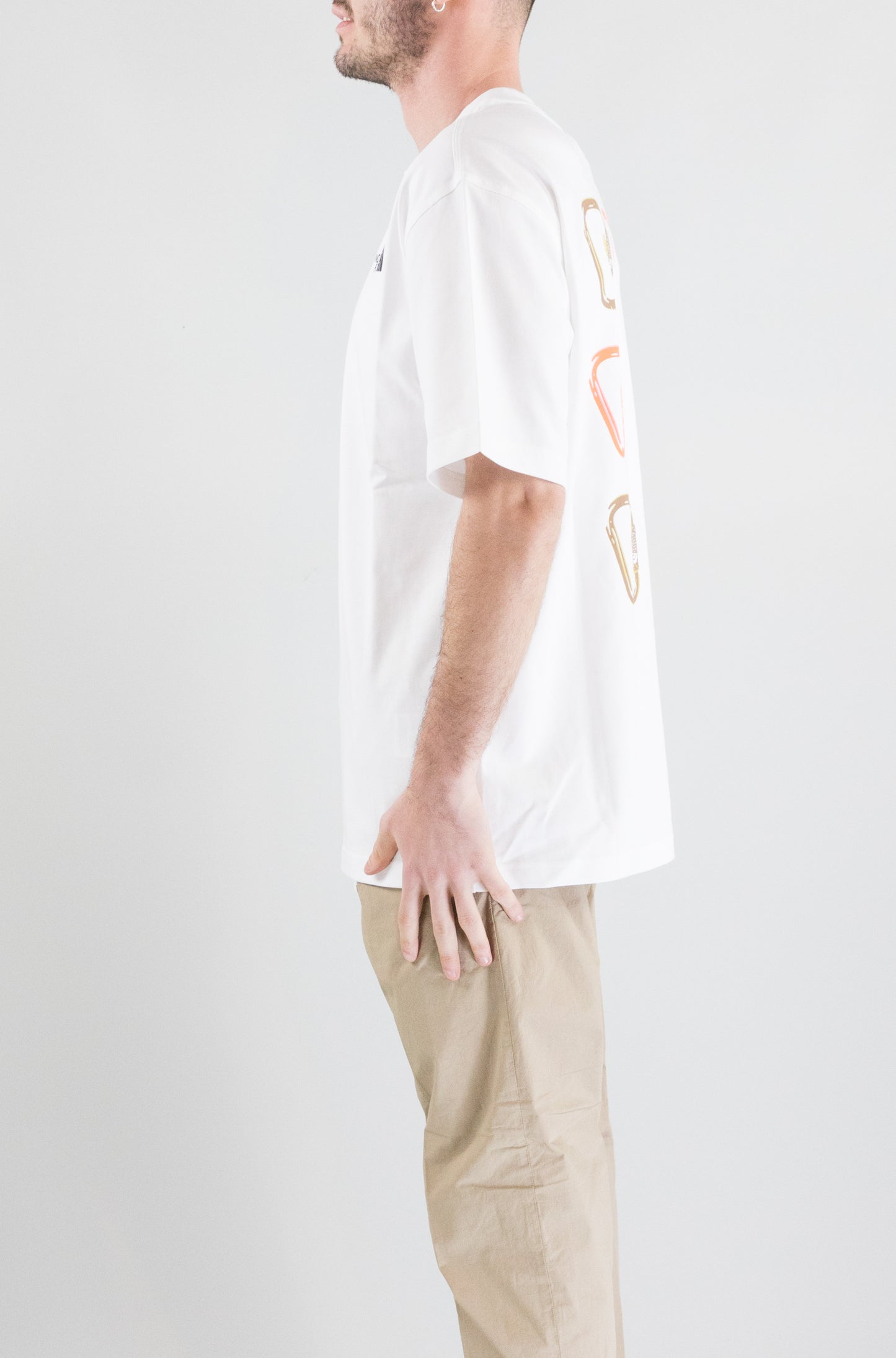 T-Shirt The North Face White da Uomo nse oversized tee