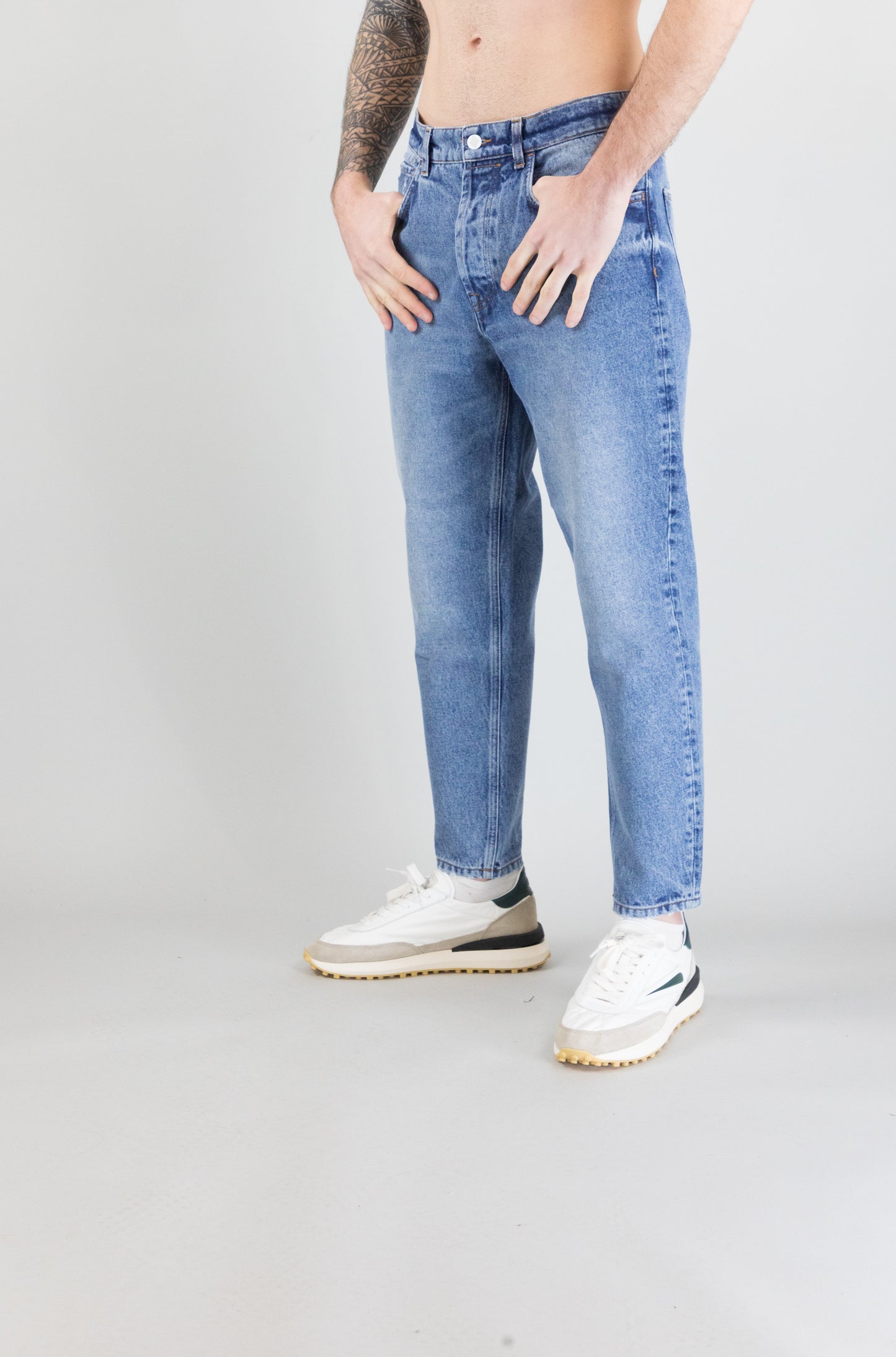 Jeans Amish Ocean da Uomo amu001d4351987 jeremiah