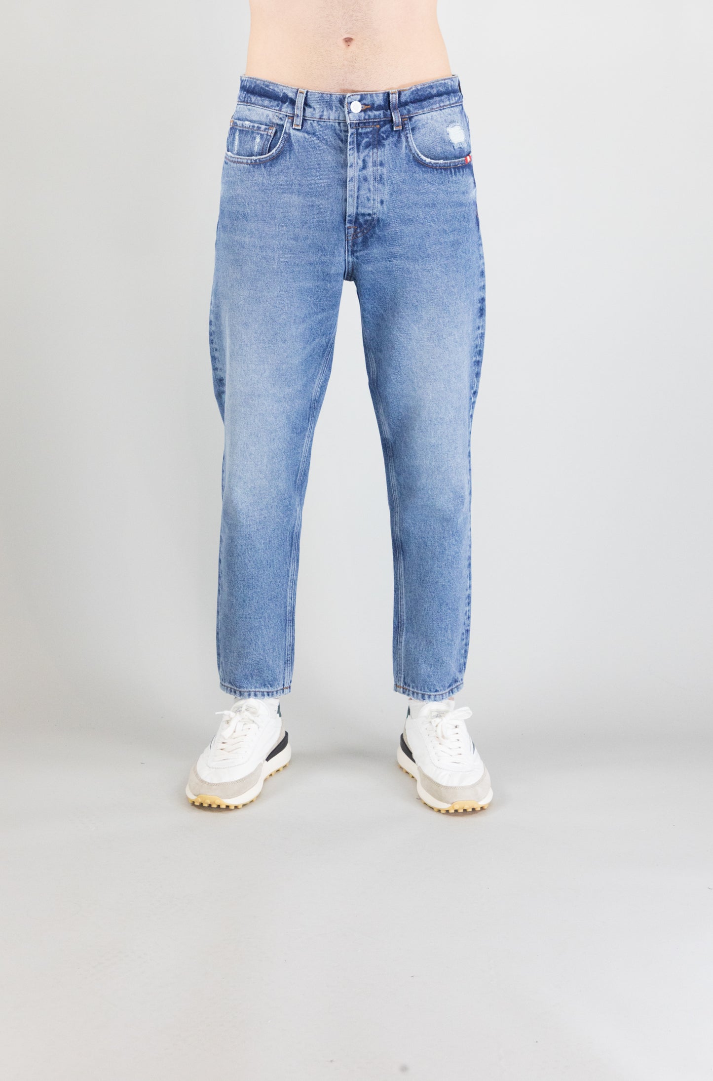 Jeans Amish Ocean da Uomo amu001d4351987 jeremiah