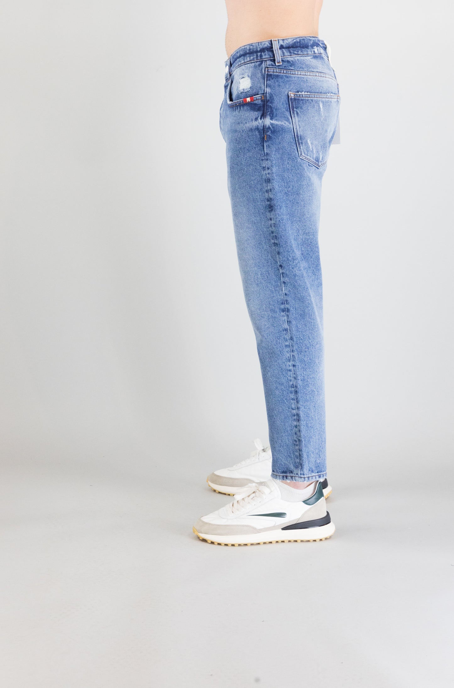 Jeans Amish Ocean da Uomo amu001d4351987 jeremiah