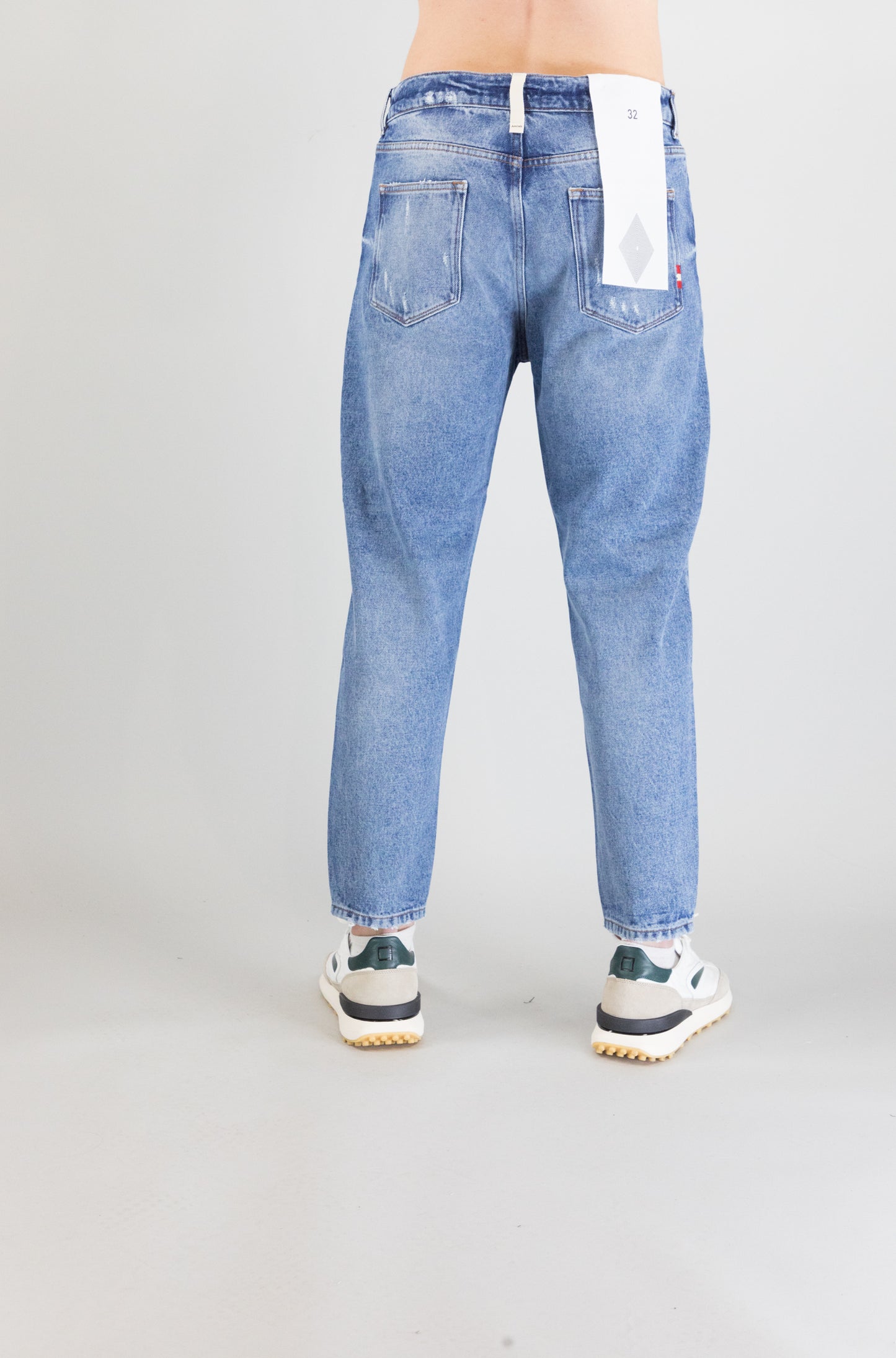 Jeans Amish Ocean da Uomo amu001d4351987 jeremiah