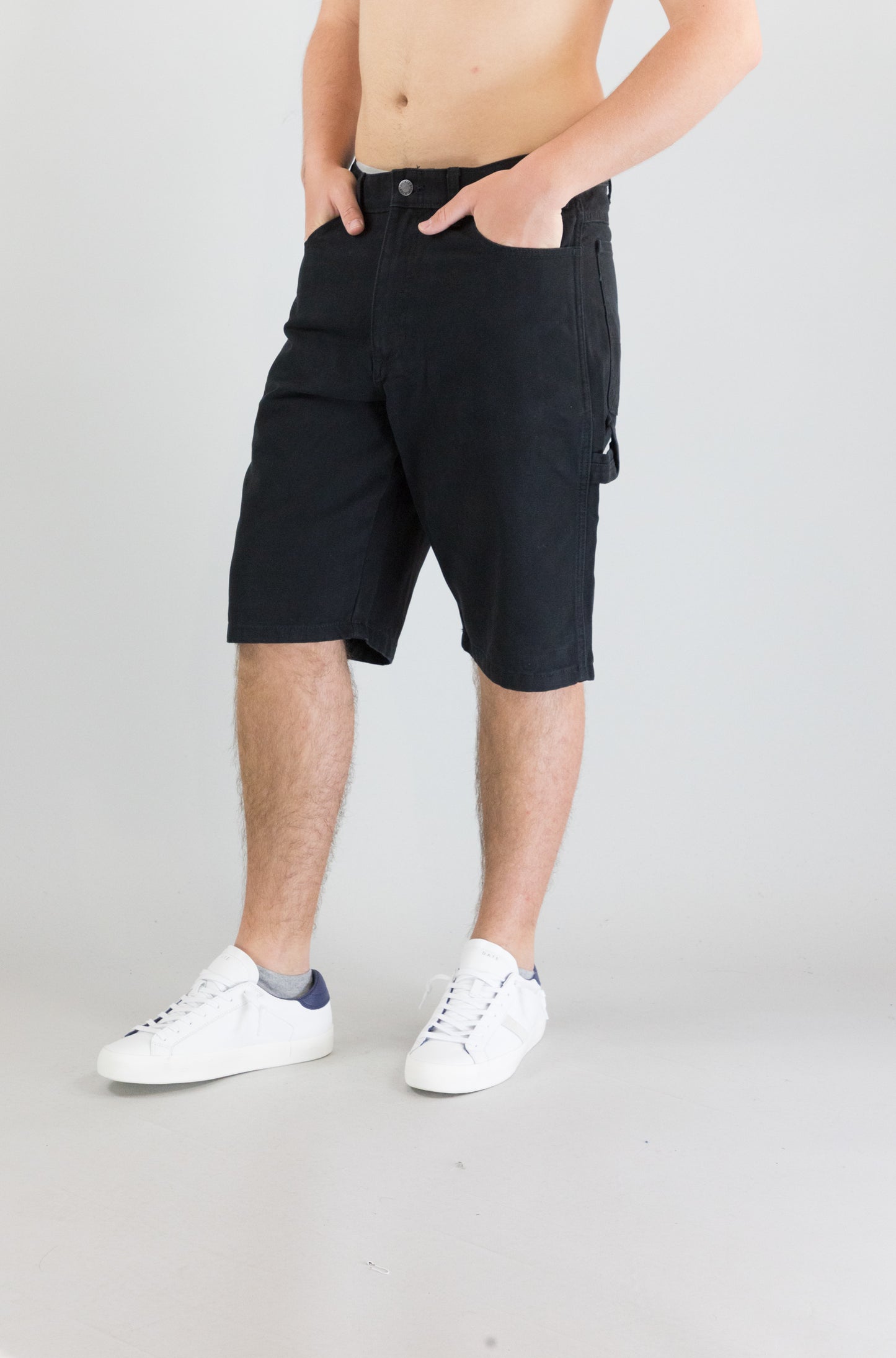Pantalone Dickies Black da Uomo duck carpenter short