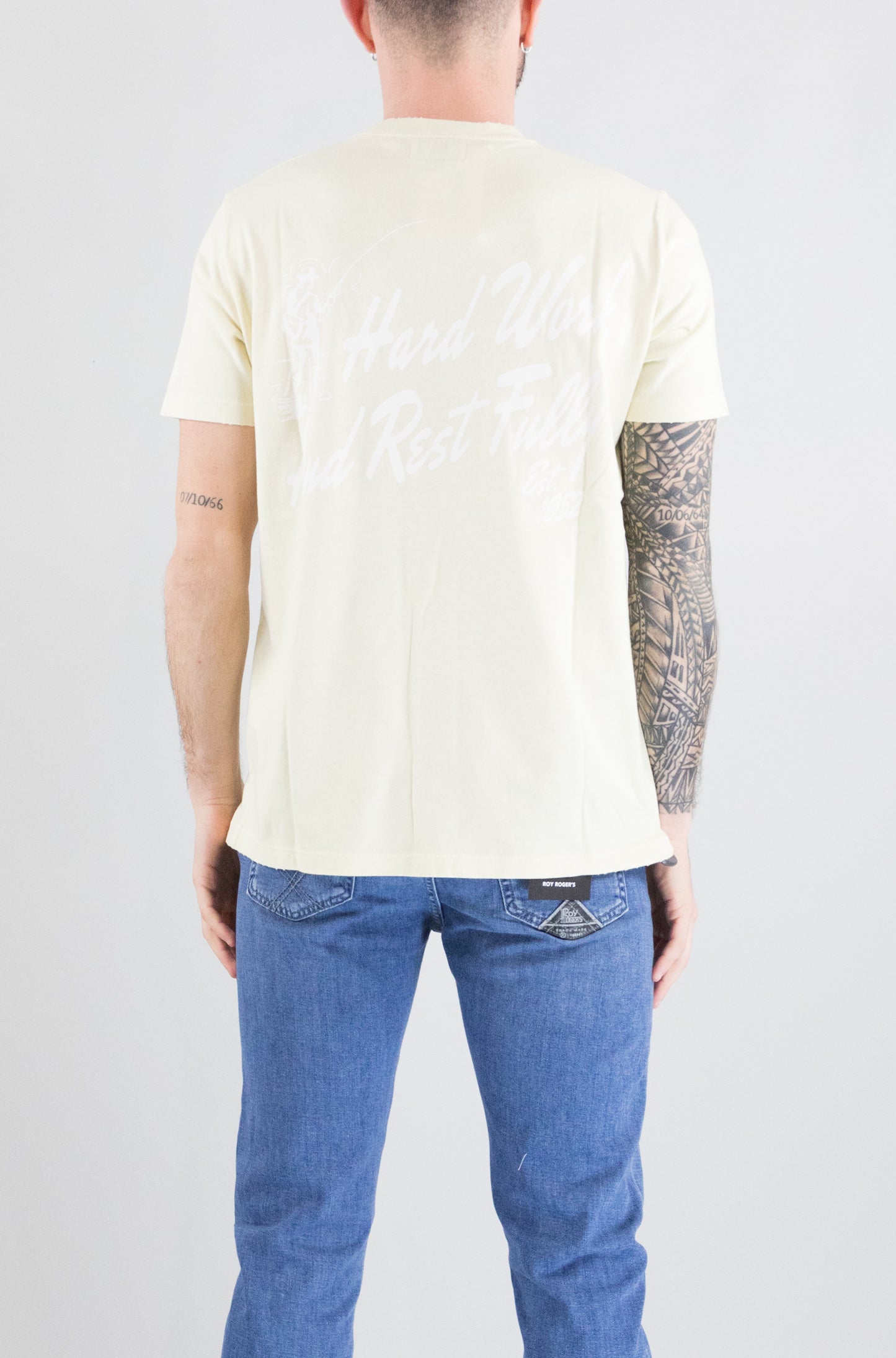 T-Shirt Roy Roger’S Lemon da Uomo rru90049ck941772