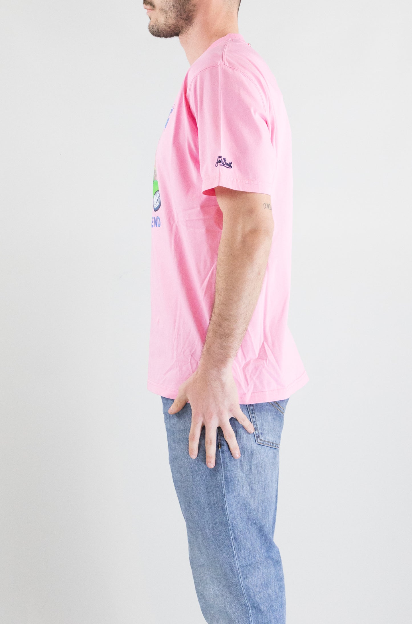 T-Shirt Mc2 Saint Barth St Tropez Vespa da Uomo t-shirt man